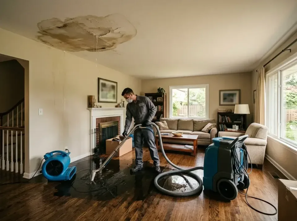 attic-pipe-burst-ceiling-drip-008 — frequently asked questions, Water Damage Restoration & Carpet Care in Marietta, OK